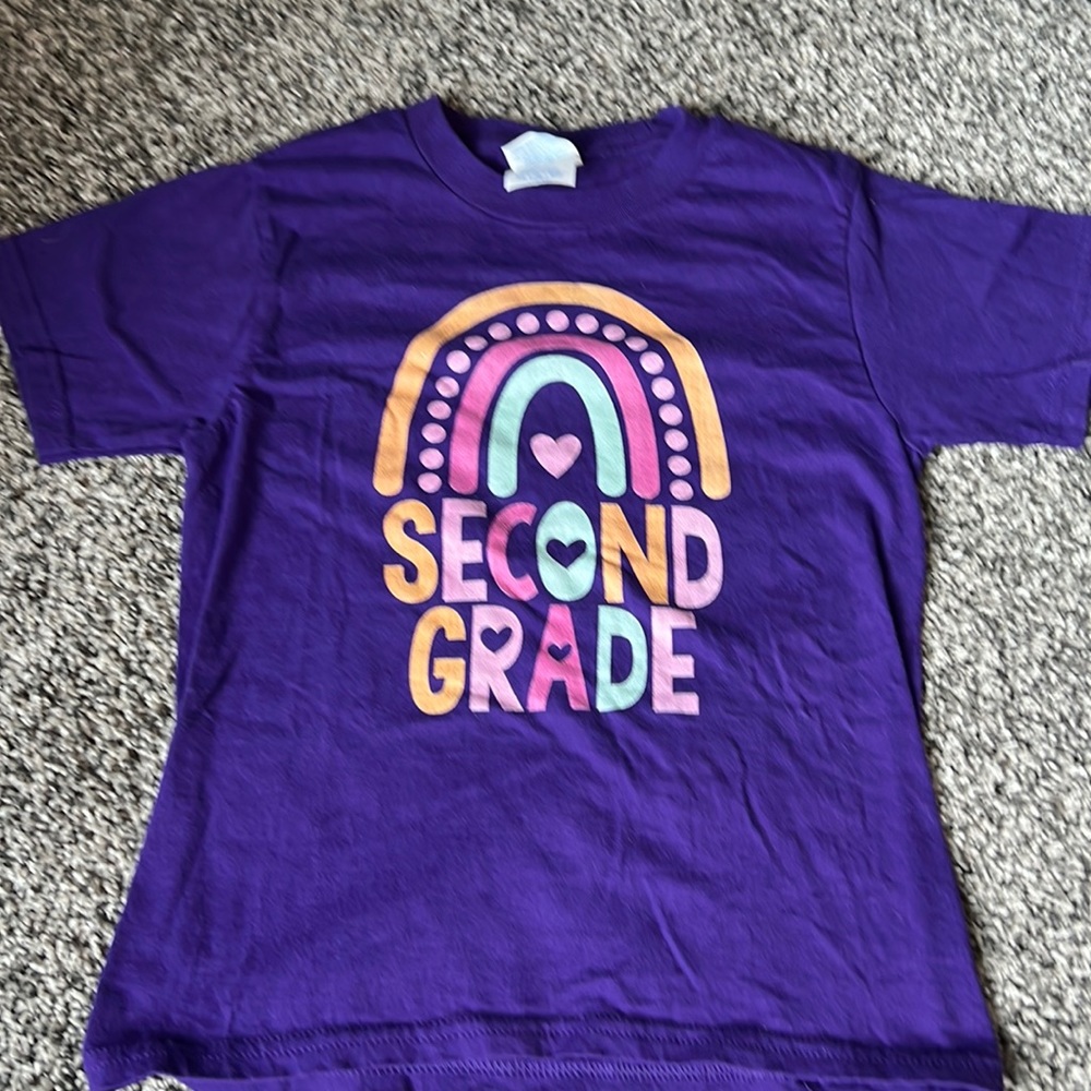 Adorable 2nd grade t-shirt for first day of school